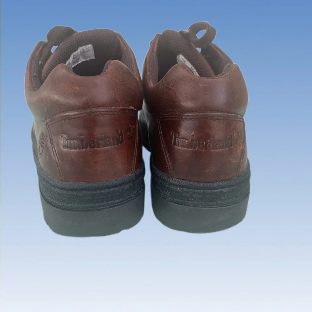 Timberland Men's Dark Brown Leather Oxfords size 9.5